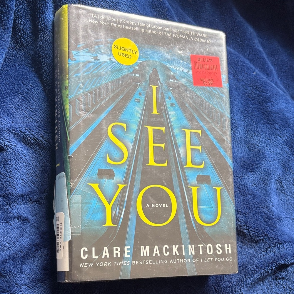 I See You by Clare Mackintosh Hardcover Book